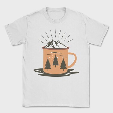 Cozy Mountain Mug, Tricou Barbati (Unisex)