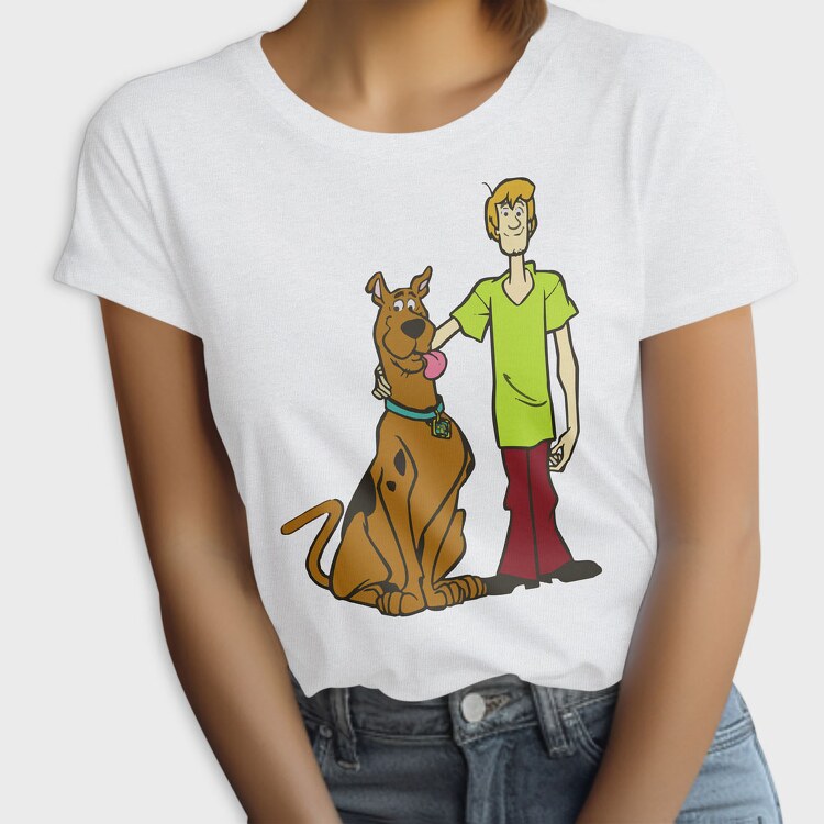Cartoon Retro Scooby Doo 3, Tricou Femei