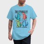 Dino Problems, Tricou Barbati (Unisex)