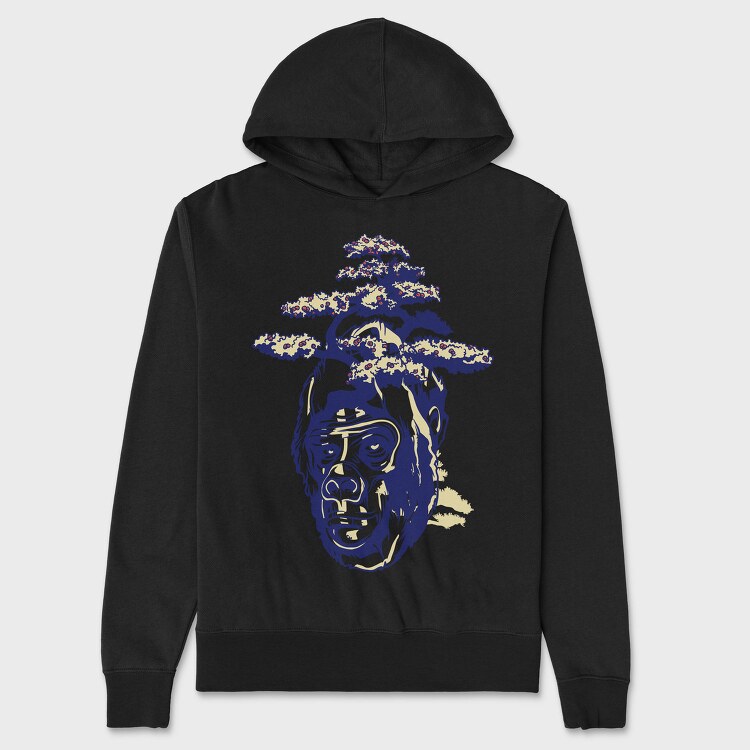 Tree Head Scream, Hanorac Oversize Barbati (Unisex)