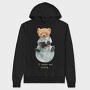 Teddy Moon Space, Hanorac Oversize Barbati (Unisex)