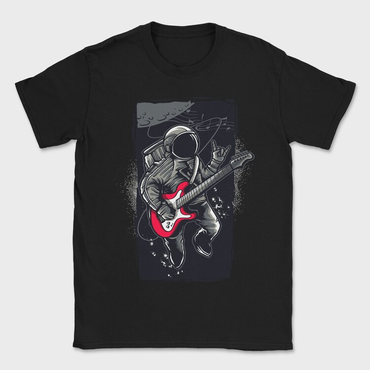 Space Rock Guitarist, Tricou Barbati (Unisex)