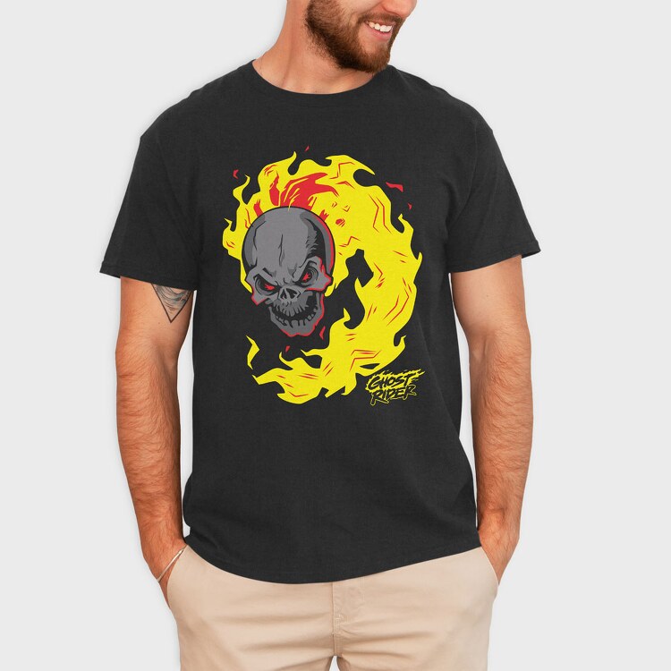 Ghost Rider 9, Tricou Barbati (Unisex)
