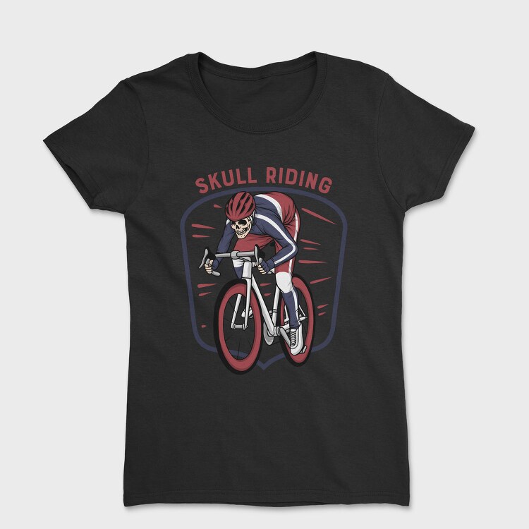 Skull Riding Shield, Tricou Femei