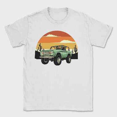 Desert Bronco Sunset, Tricou Barbati (Unisex)