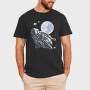 Motorbike Astronaut, Tricou Barbati (Unisex)
