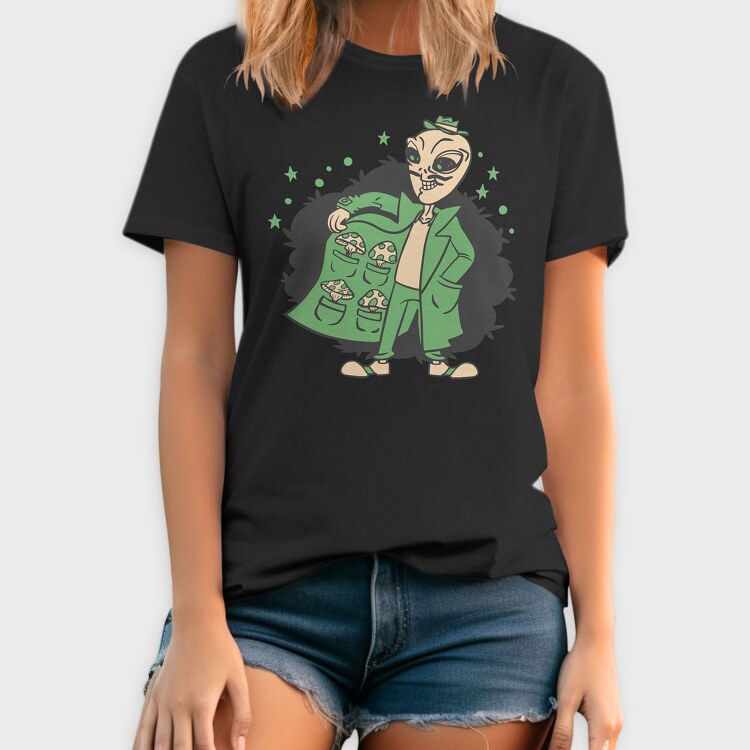 Mushroom Alien 2, Tricou Barbati (Unisex)