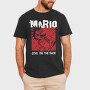 Give Em the Shoe Mario, Tricou Barbati (Unisex)