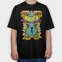 Robo Zombie China, Tricou Oversize Barbati (Unisex)