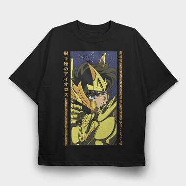 Saint Seiya 10, Tricou Oversize Barbati (Unisex)