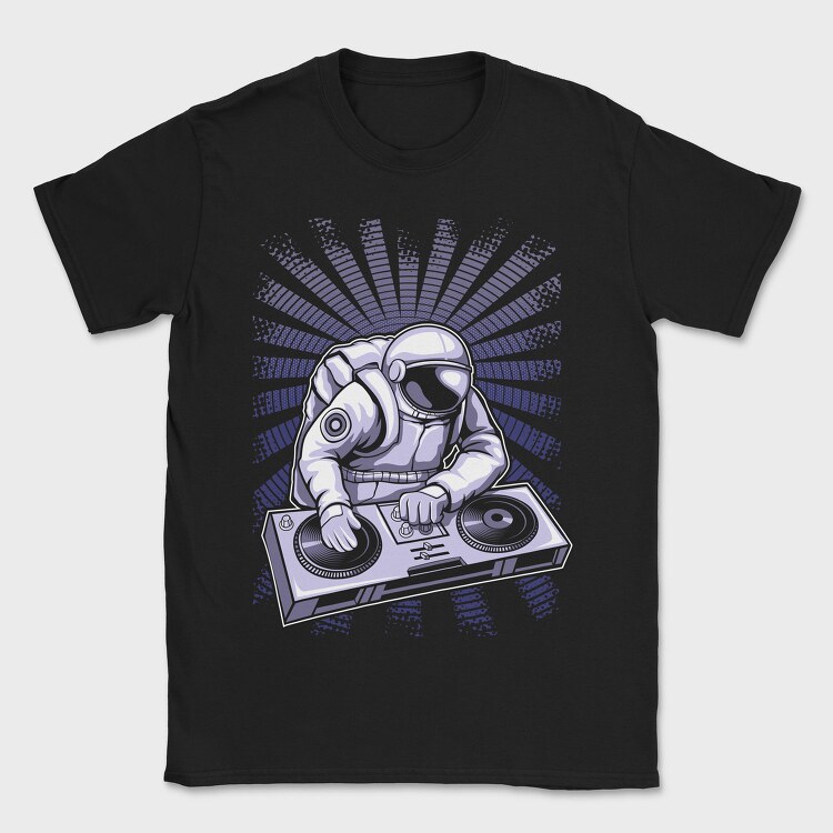 Space Dj Mix, Tricou Barbati (Unisex)