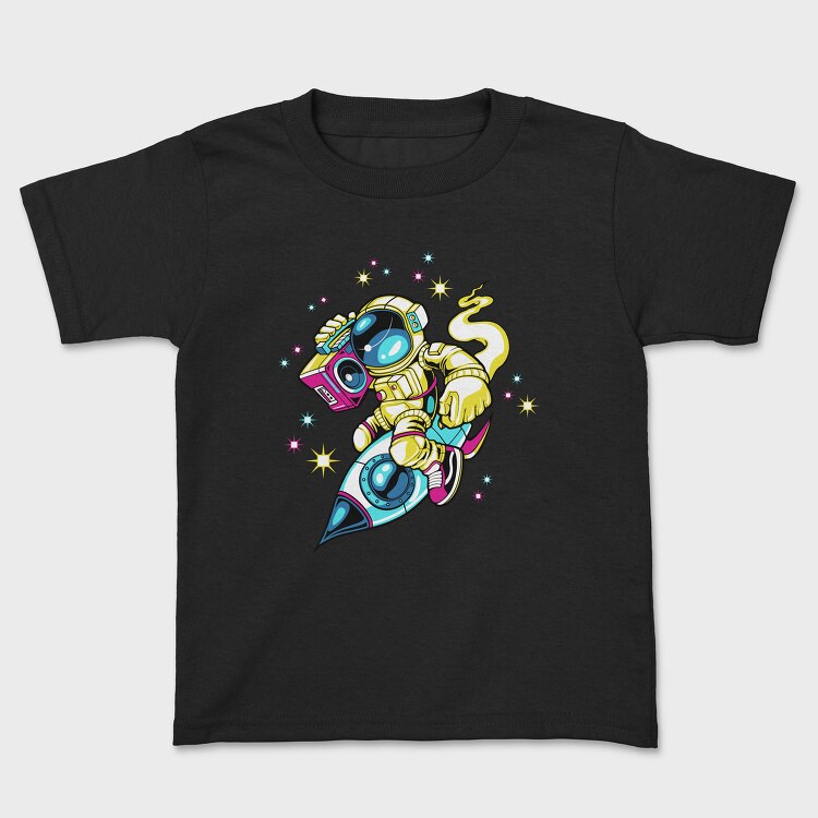 Space Boombox Astronaut, Tricou Copii