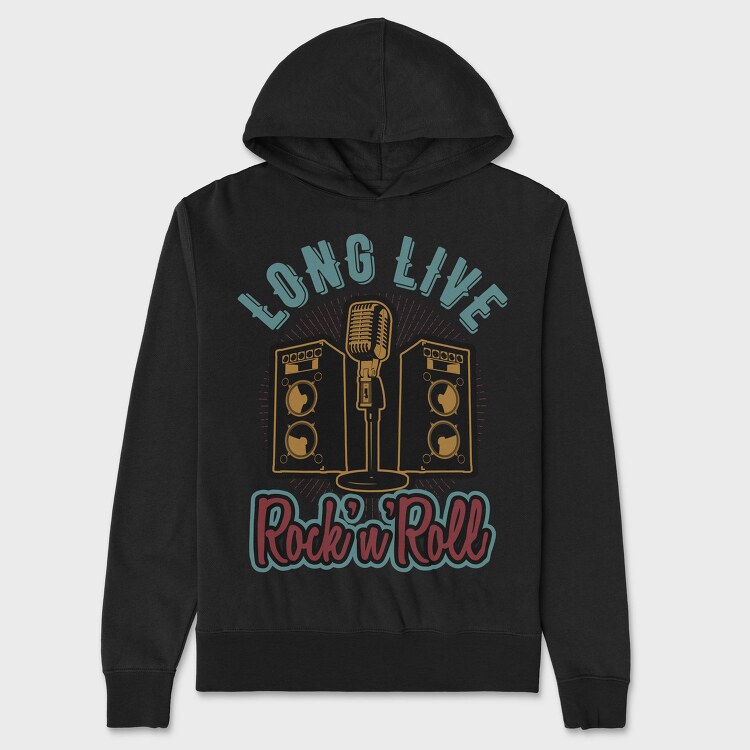 Rock Live Speakers, Hanorac Oversize Barbati (Unisex)