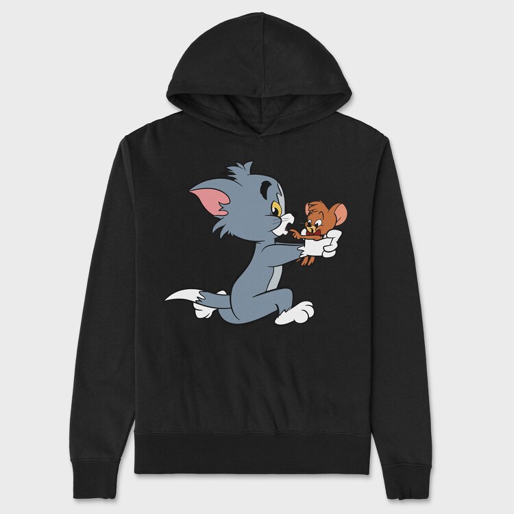 Tom and Jerry 19, Hanorac Oversize Barbati (Unisex)