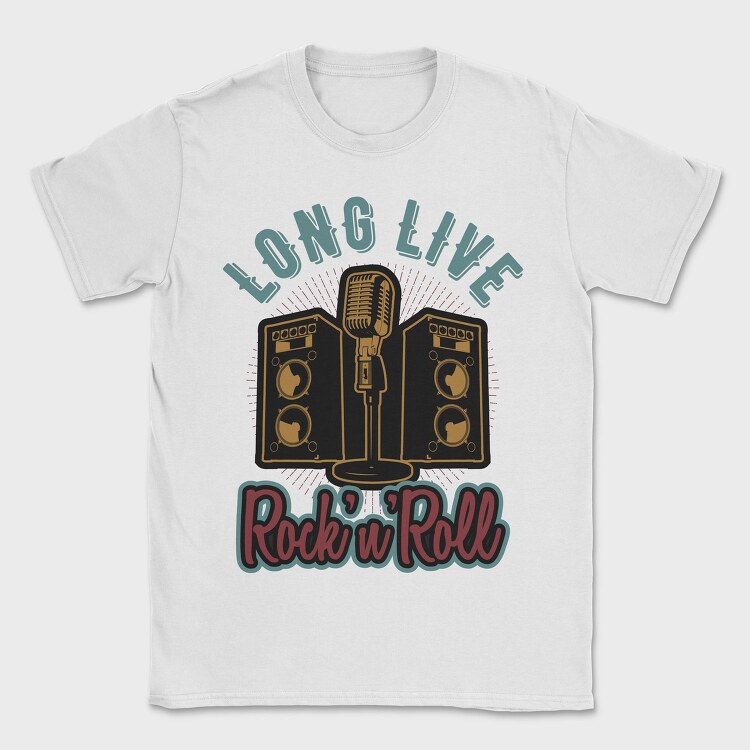 Rock Live Speakers, Tricou Barbati (Unisex)