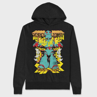 Robo Zombie China, Hanorac Oversize Barbati (Unisex)