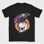 Raven Skull Strike 1, Tricou Barbati (Unisex)
