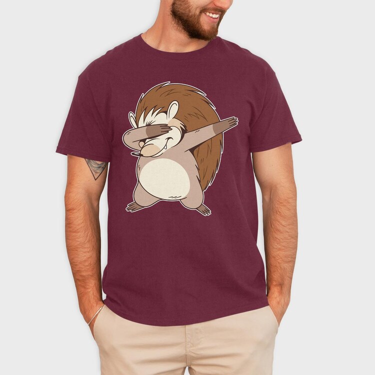 Hedgehog, Tricou Barbati (Unisex)