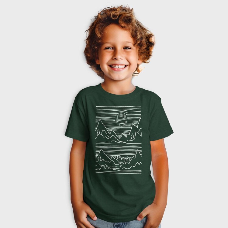Mountains 3d, Tricou Copii