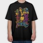 Skate Girl Tattoo, Tricou Oversize Barbati (Unisex)