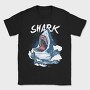 Shark Attack Wave, Tricou Barbati (Unisex)