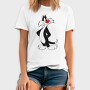 Cartoon Retro Silvestre 3, Tricou Barbati (Unisex)