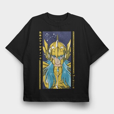 Saint Seiya 9, Tricou Oversize Barbati (Unisex)
