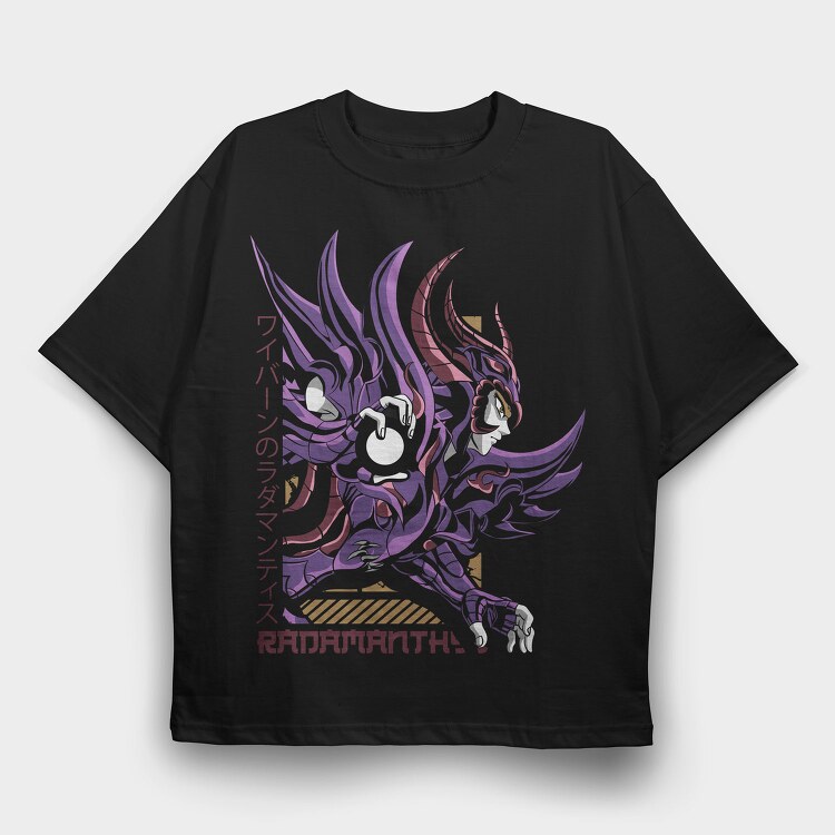 Saint Seiya Knights of the Zodiac 2, Tricou Oversize Barbati (Unisex)