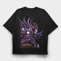 Saint Seiya Knights of the Zodiac 2, Tricou Oversize Barbati (Unisex)