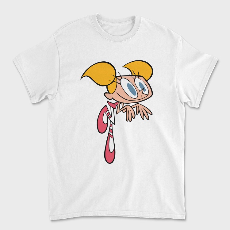 Cartoon Retro Dexter Laboratory 5, Tricou Barbati (Unisex)