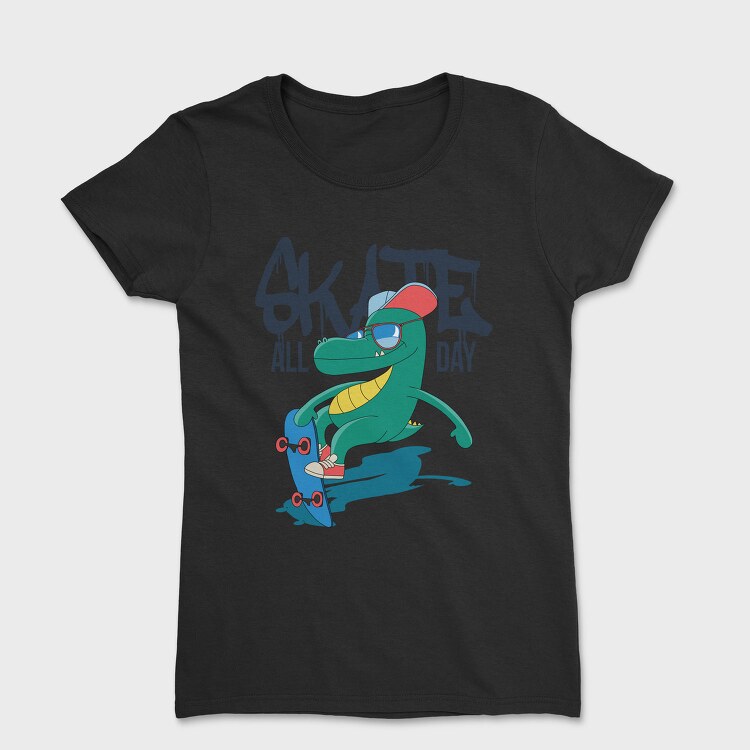 Skate All Day 1, Tricou Femei