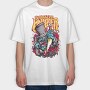 Skeleton Murder Fest, Tricou Oversize Barbati (Unisex)