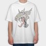 Dragon Roar, Tricou Oversize Barbati (Unisex)