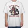 Dragon Coffee And Attitude, Tricou Oversize Barbati (Unisex)