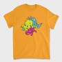 Cartoon Retro La Sirenta 5, Tricou Barbati (Unisex)