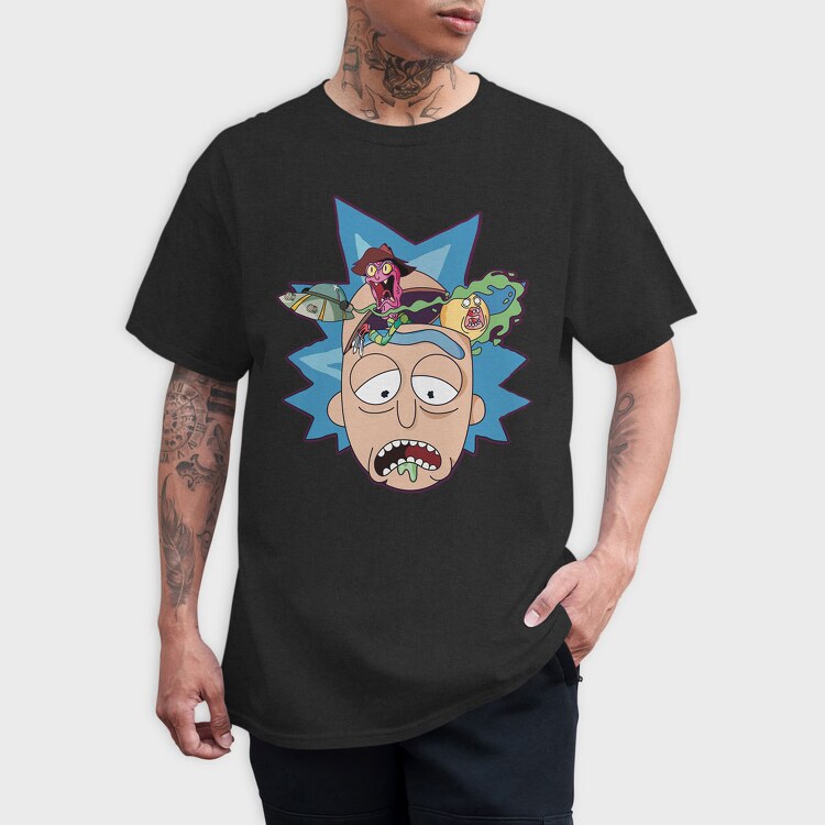 Rick and Morty 7, Tricou Barbati (Unisex)