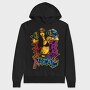 Skate Girl Tattoo, Hanorac Oversize Barbati (Unisex)