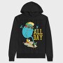 Skate All Day, Hanorac Oversize Barbati (Unisex)