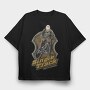 Single Track Freestyle, Tricou Oversize Barbati (Unisex)