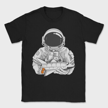 Space Mission Rocket, Tricou Barbati (Unisex)
