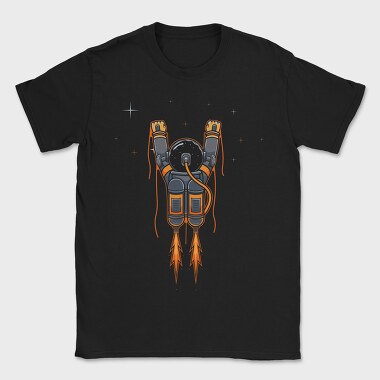 Space Rocket Man, Tricou Barbati (Unisex)