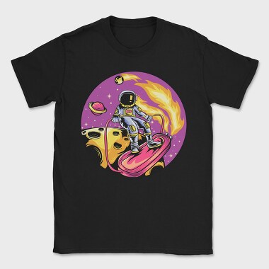 Space Rocket Ride, Tricou Barbati (Unisex)