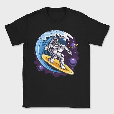 Space Surfer, Tricou Barbati (Unisex)