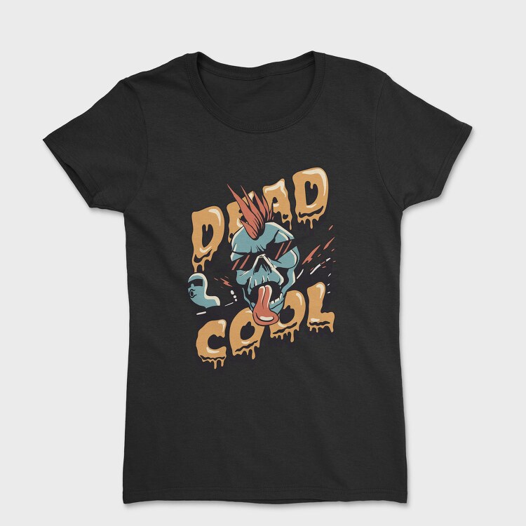 Dripping Skeleton Horror Dead Cool Halloween, Tricou Femei
