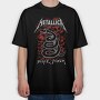 Metallica 8, Tricou Oversize Barbati (Unisex)