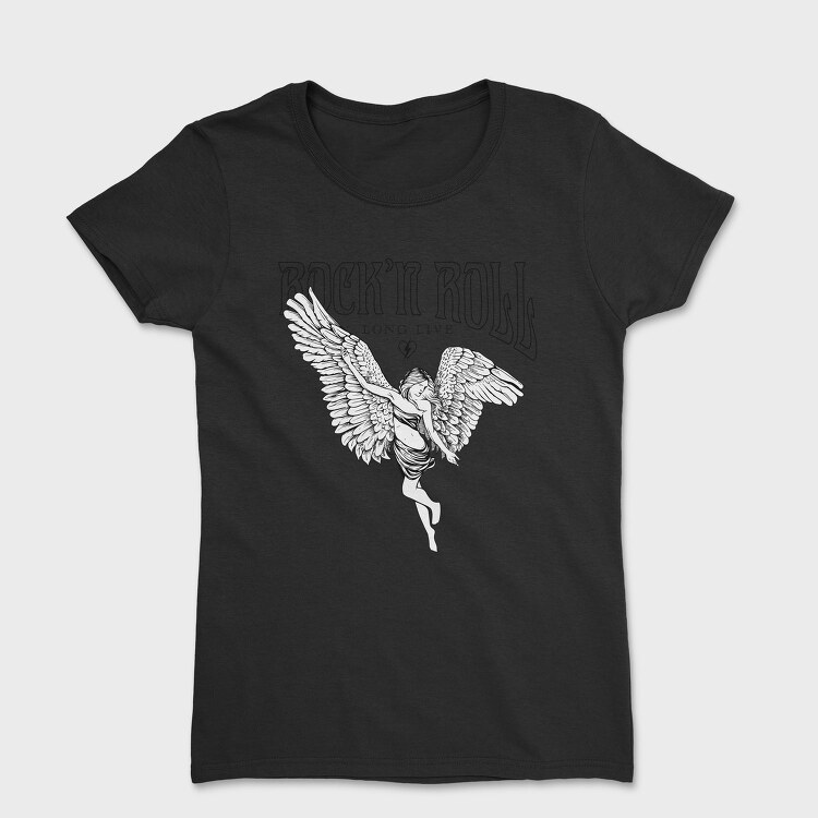 Rock N Roll Live Angel, Tricou Femei