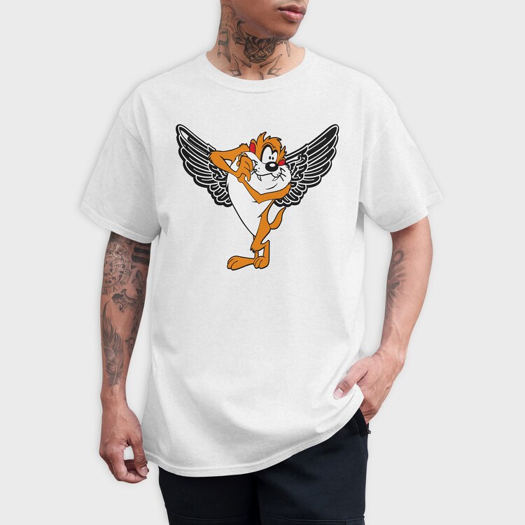 Cartoon Retro Tazmania 2, Tricou Barbati (Unisex)