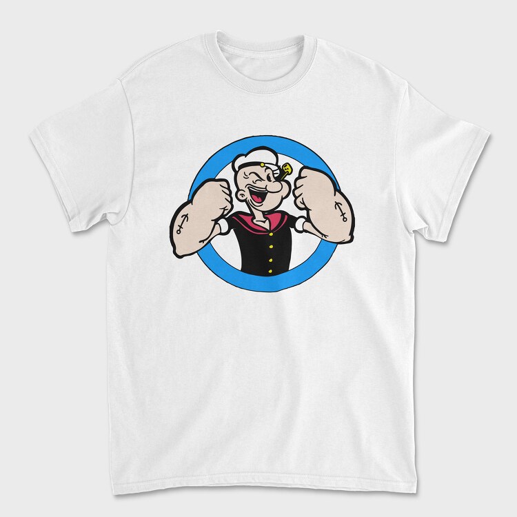 Popeye 8, Tricou Barbati (Unisex)