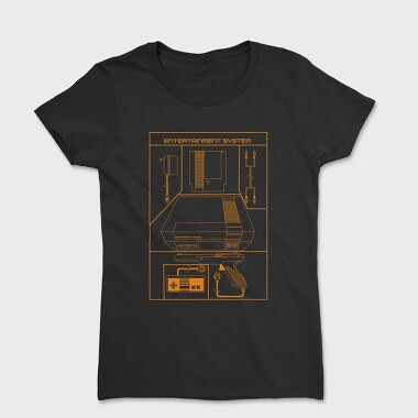 Retro Gaming Entertainment System, Tricou Femei