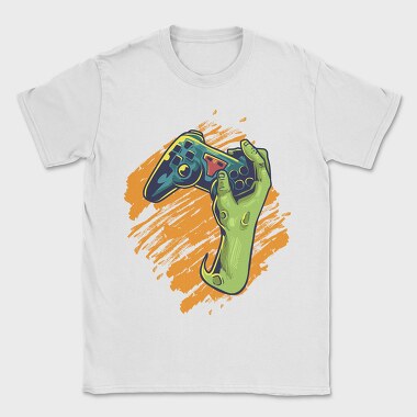 Zombie Gamer, Tricou Barbati (Unisex)